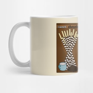 striped sticks Mug